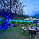 Himalayan Riverside Swiss Cottages Manali #Riverside #Big Garden #Parking #Bonffire #Music #Budget Friendly #Adventure