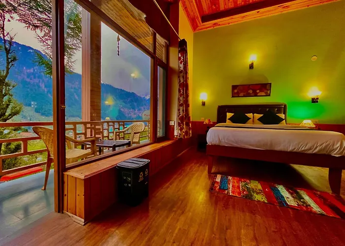 The Rama Lodge, Manali - 1,2,3,4 Bedroom Luxury Cottage With Mountain View M80910-77717