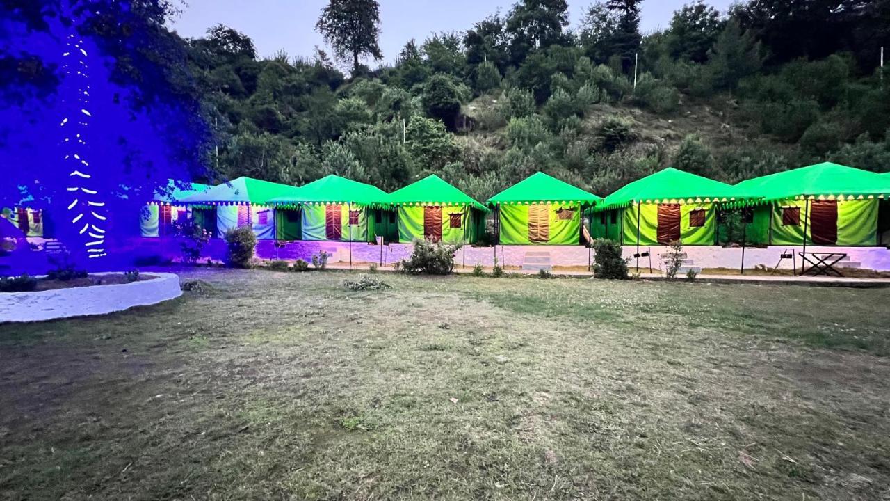 Himalayan Root Swiss Tents - Camping With Bonfire Hotel