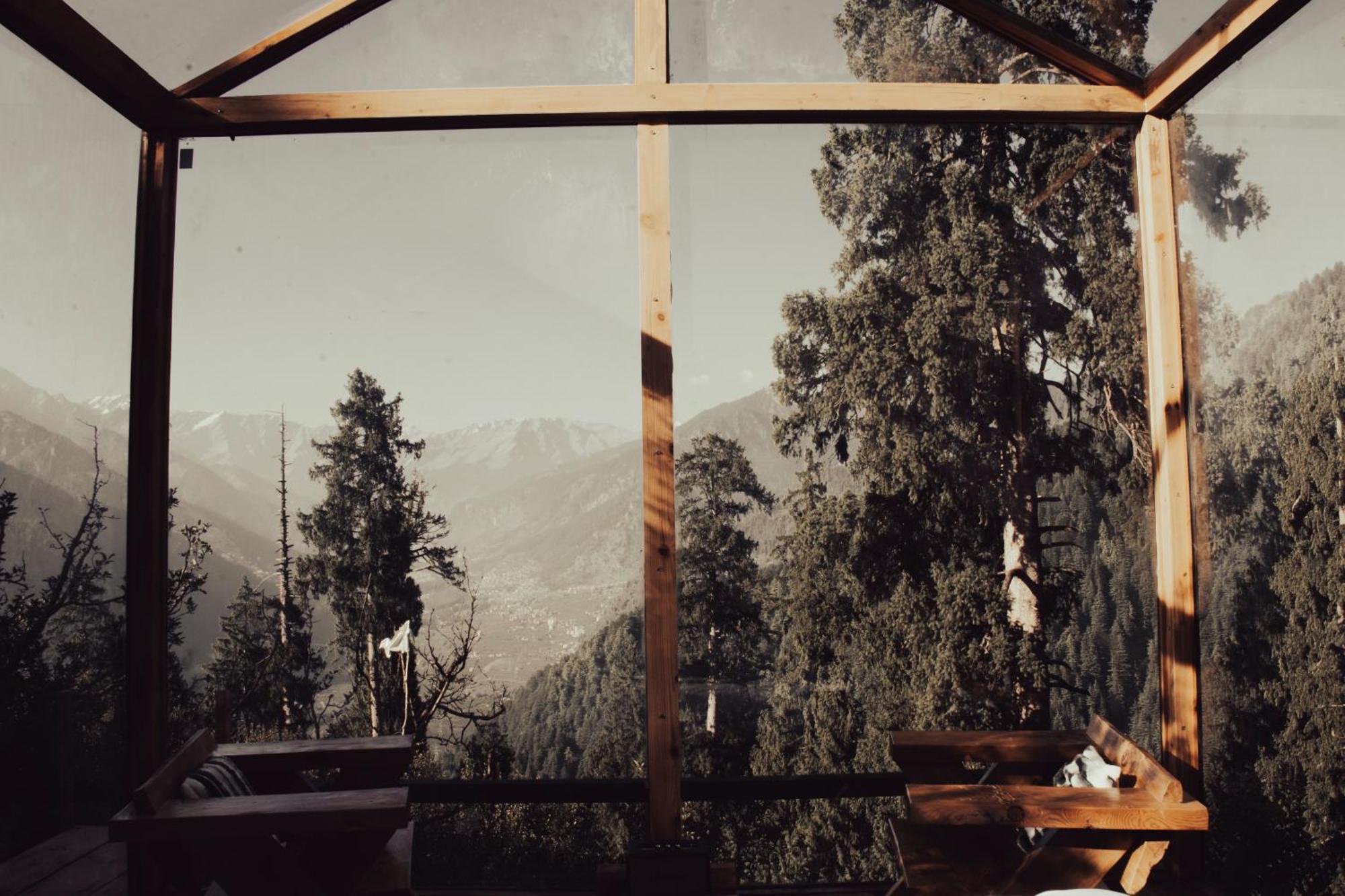 Farm stay Cove The Glass House Manali (Himachal Pradesh)