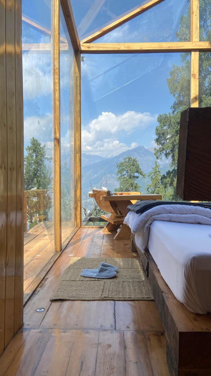 Cove The Glass House Farm stay Manali (Himachal Pradesh)