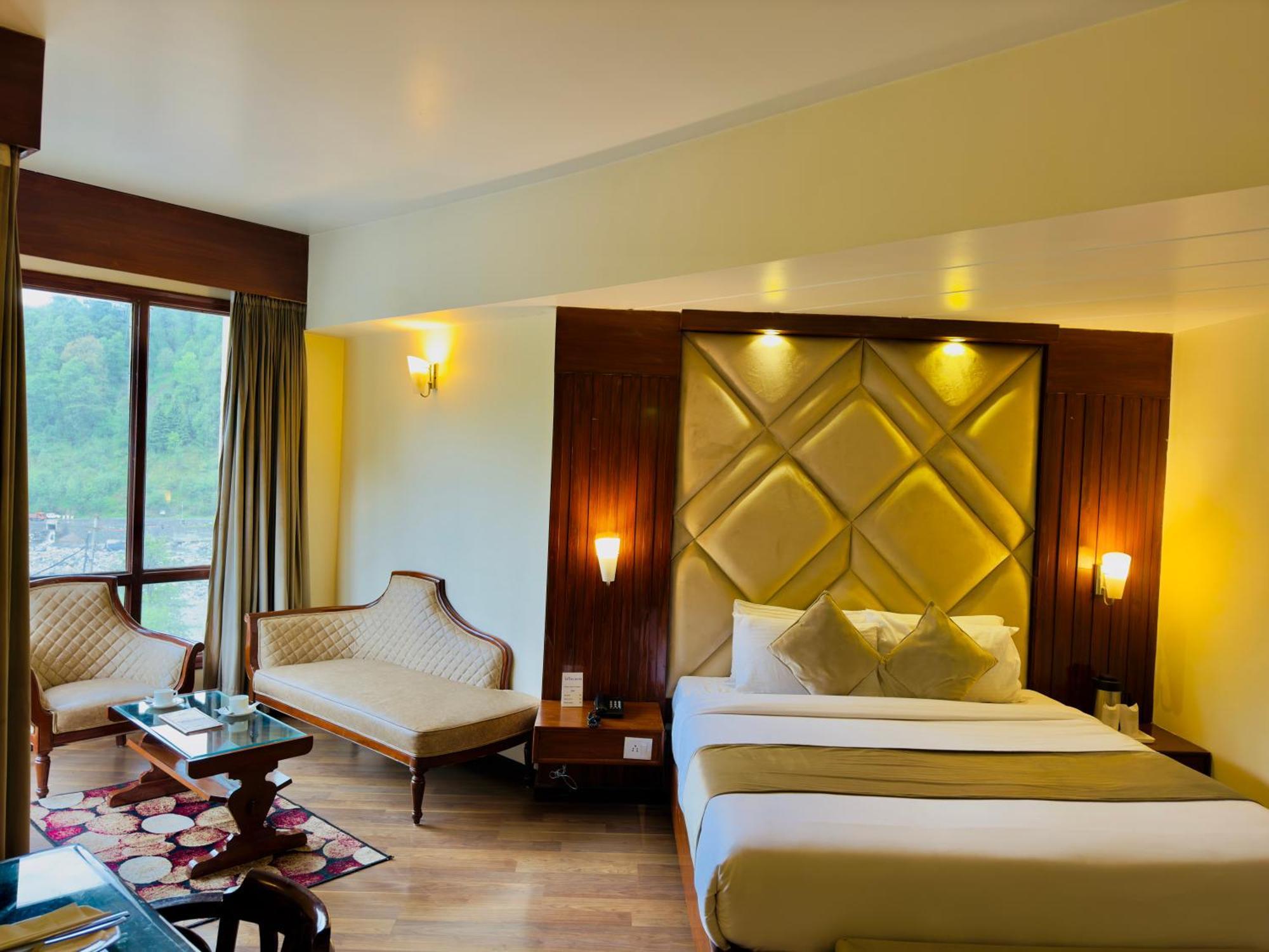 River Grand View And - A River Side Manali (Himachal Pradesh)