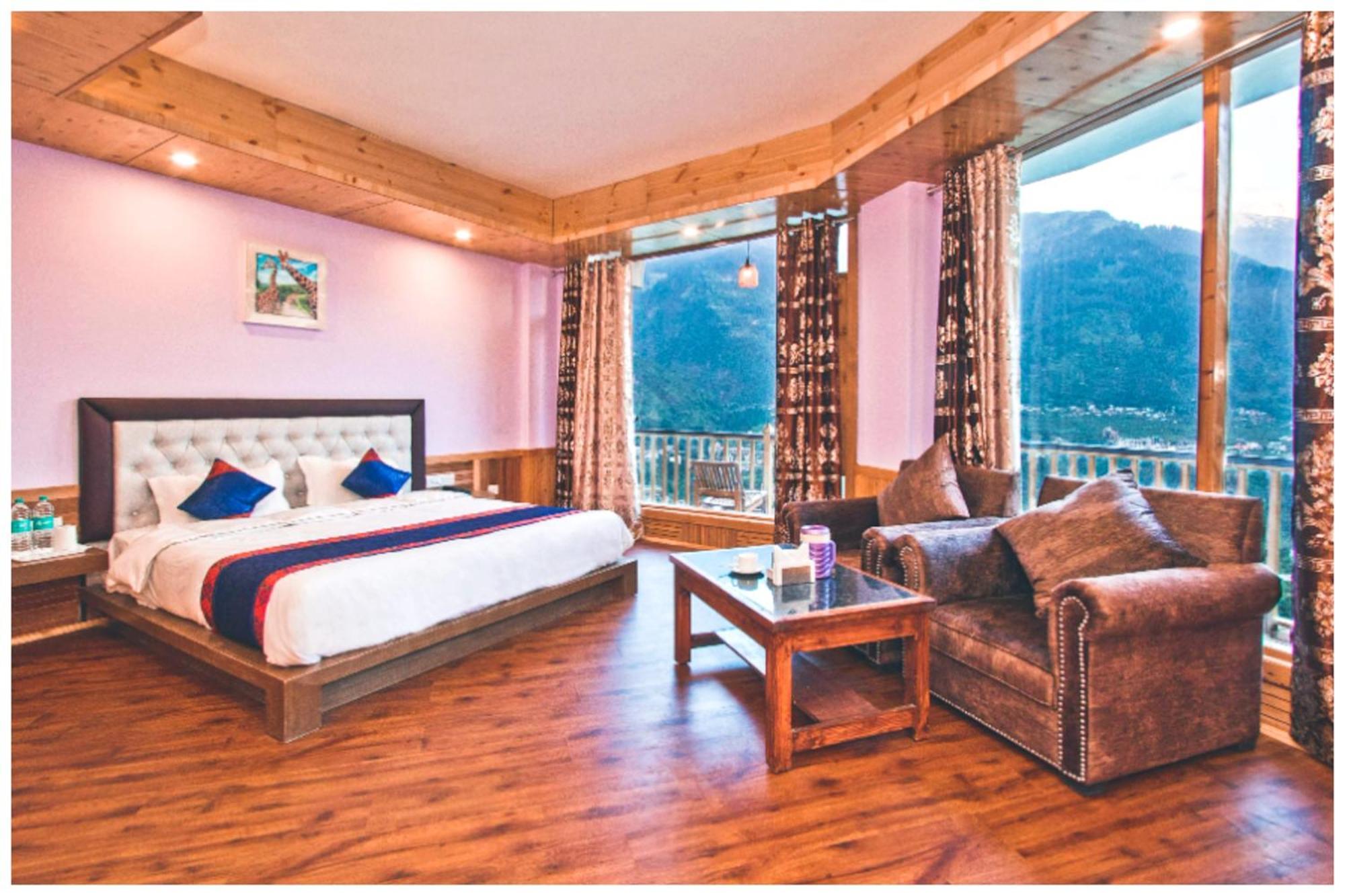 Hotel T H E - B D - R E S O R T - Free Parking - Jungle Safari And Restaurant Facilities -luxury & Spacious - Premium In Manali (Himachal Pradesh)