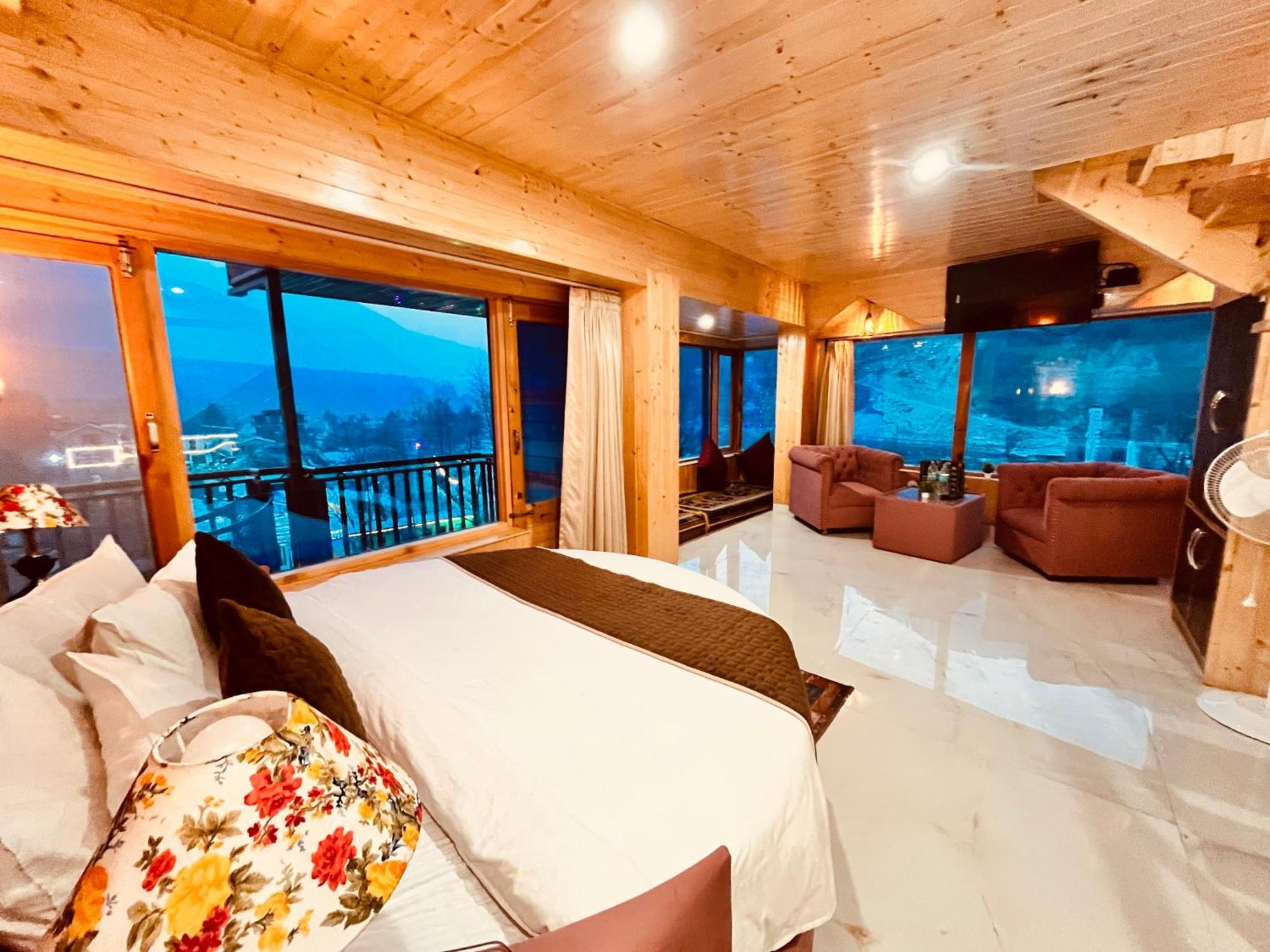 Himalayan Resort, - !!riverside !! Big Garden With Bonfire !! Guest Preferred !! Scenic River & Mountain View !! Big Parking !! Luxury Balcony !! Playing Zone !! Of The Year 4* Manali (Himachal Pradesh)